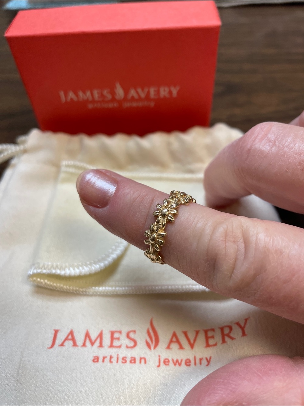 James Avery Margarita ring 14k yellow gold